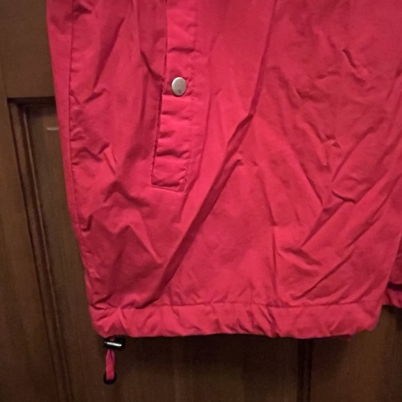 Vintage 90s Nike Windbreaker Jacket Red XL Silver Swoosh Sleeve Tape 1998 VTG - Picture 6 of 10